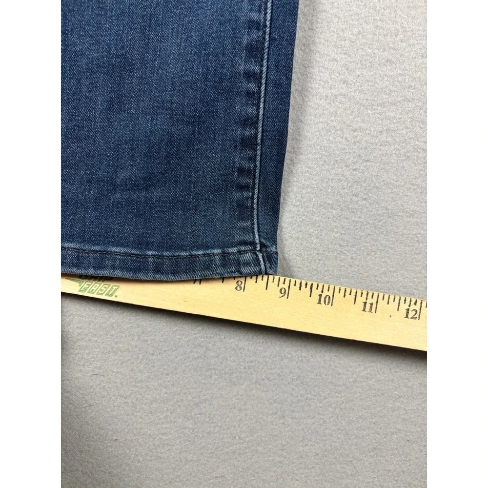 Levi's 529 Curvy Bootcut Jeans Dark Wash Stretch Size 29 Blue Denim